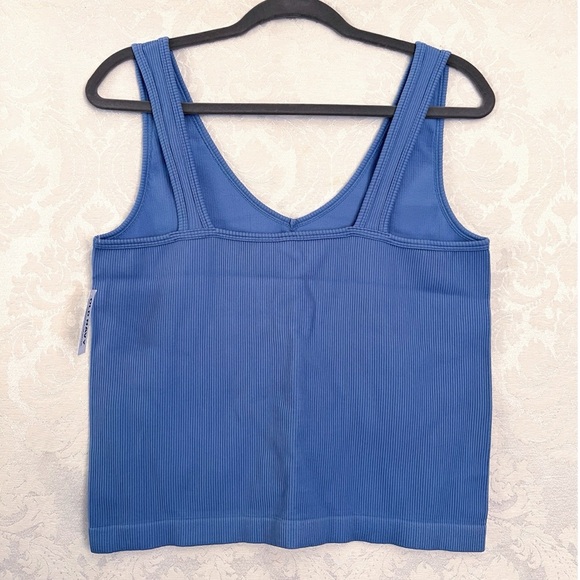 Old Navy NWT Ribbed Seamless Cropped Fitted Tank Top Plus Size 4X Loungewear New - Picture 2 of 4